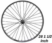 Rear Wheel Dutch Bike 28 1 1/2