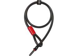 Abus Plug-In Cable 4960 12KS &#216;12mm x 100cm - Black