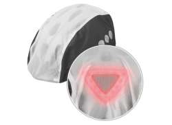 Abus Rain Cover Toplight for Helmet Uni - Transparent/Black