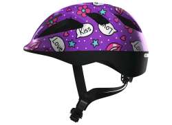 Abus Smooty 2.0 Childrens Helmet Kisses/Purple - M 50-55cm