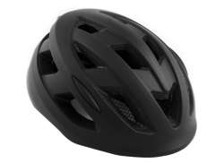Agu Civick Cycling Helmet + Rear Light Black