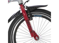 Alpina Brave Fork 20 Inch - Red