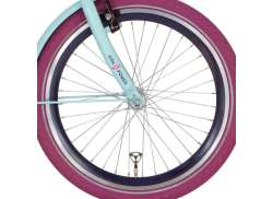 Alpina Front Wheel 22\" - Purple