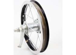 Alpina Rear Wheel 12\" Yabber Aluminum - Black/Silver
