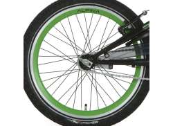 Alpina Rear Wheel 20 Inch Trial - Green/Silver
