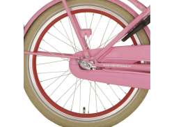 Alpina Rear Wheel 22 Inch Clubb - Pink/Silver