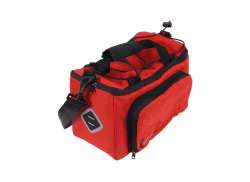 Atran Zap Luggage Carrier Bag 10.5L AVS - Red/Black