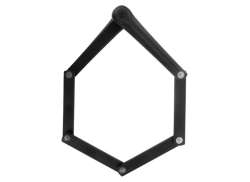 Axa Fold 100 Folding Lock 100cm - Black