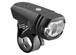 Axa Greenline Headlight LED 50 Lux USB - Black