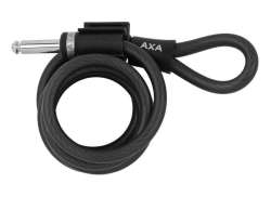 Axa Plug-In Cable Newton &#216;10mm 180cm - Black