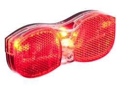 Axa Rear Light City Batteries On/Out LED - Red