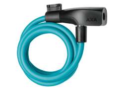 Axa Resolute Cable Lock &#216;8mm 120cm - Ice Blue