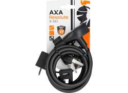 Axa Resolute Cable Lock &#216;8mm 180cm - Black