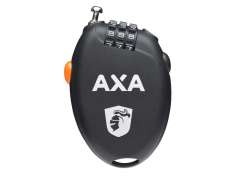 Axa Roll Retractable Combination Lock 75 cm - Black