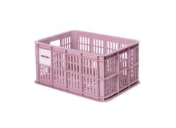 Basil Bicycle Crate Size S 17.5L - Blossom Pink
