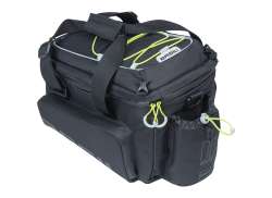 Basil Miles XL Pro Luggage Carrier Bag 9-36L - Black/Lime