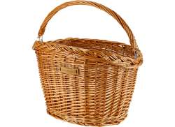 Basil Wicker Bicycle Basket Detroit Oval Belly 15021