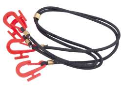 Binding Wire-Fix Spider Straps Hooks - Black/Red
