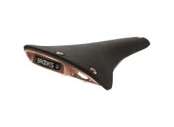 Brooks C17 Cambium Bicycle Saddle - Black/Copper