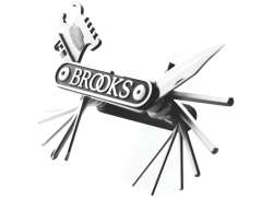 Brooks MT22 Multi-Tool 22-Parts - Black/Silver
