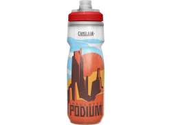 Camelbak Podium Chill Water Bottle Desert LTD Wh/Br - 700cc