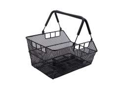 Contec Mocca Bicycle Basket For Rear Finely Woven MIK - Bl