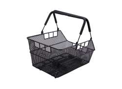 Contec Mocca Bicycle Basket For Rear Finely Woven RT - Black