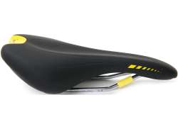 Contec Neo Sport Z Active Bicycle Saddle - Black/Yellow