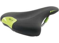 Contec Neo Sport Z Fit Bicycle Saddle - Black/Green