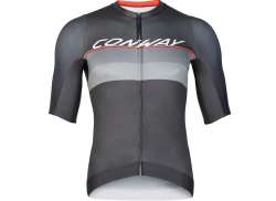 Conway Race Cycling Jersey Ss Black/Gray