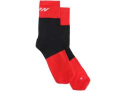 Conway Race High Cut Cycling Socks Black/Red