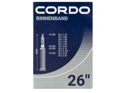 Cordo Inner Tube 26 x 1.75-2.25\" Pv 48mm - Black
