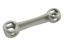 Cordo Wrench 10-Hole 6-15mm - Silver
