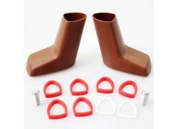 Cortina Foot Set For. Middle Kickstand - Brown