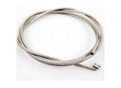 Cortina Outside-Brake Cable - Silver Braid