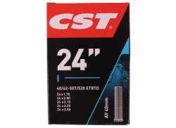 CST Inner Tube 24 x 1.75 - 2.25 - 40mm Schrader Valve