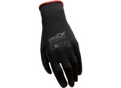 Cyclon Workshop Gloves PU-Flex Black - Size 8