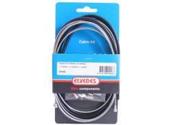 Elvedes Brake Cable Set Universal 1700mm/2250mm - Bl