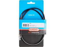 Elvedes Brake Cable Set Universal Front - Black