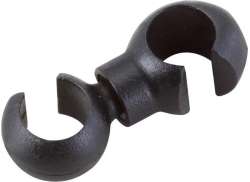 Elvedes Cable Clip &#216;4.3mm-5mm Rotatable Plastic - Black (1)