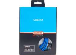Elvedes Gear Cable Kit ATB/Race Universal - Blue
