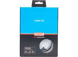 Elvedes Gear Cable Kit ATB/Race Universal - Silver