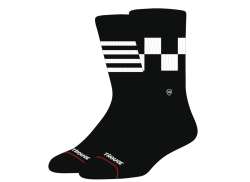 Fasthouse Clash Performance Crew Cycling Sock Bl - S/M