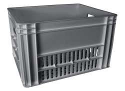 FastRider Bicycle Crate Gray