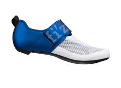 Fizik Transiro Hydra Cycling Shoes White/Metallic Blue - 40