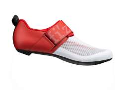 Fizik Transiro Hydra Cycling Shoes White/Metallic Red - 42