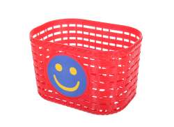 HBS Childrens Basket 4L Emoticon - Red/Blue