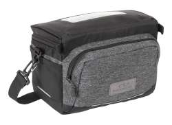 HBS Durley Handlebar Bag 7.5L KlickFix - Gray/Black