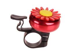 HBS Flower Bicycle Bell &#216;22,2mm - Red