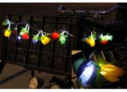 HBS Flowers Garland LED on Batteries